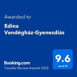 根尼斯迪亚斯Edina Vendégház-Gyenesdiás的相册照片