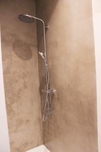 奥德纳尔德Duisbeke Logies的浴室内配有淋浴和头顶淋浴