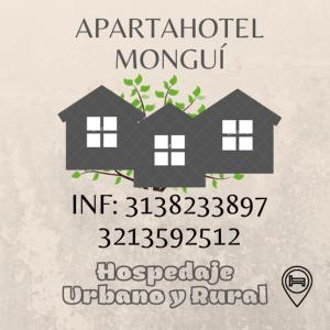蒙圭ApartaHotel Monguí的两栋房子的照片,上面写着“toweduri公寓”