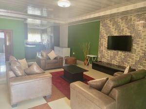 Fully Furnished Apartments的休息区