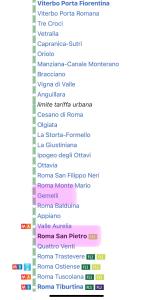 罗马Gemelli-San Pietro-Trastevere-casa con posto auto的手机的屏幕截图,包含名字列表