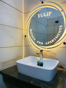 TULIP HOTELS AND APPARTMENTS的一间浴室