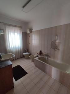 科皮托Dimora del CAMMINATORE的带浴缸、卫生间和盥洗盆的浴室