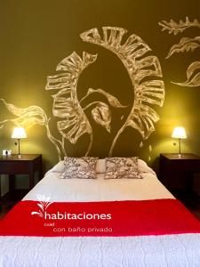 Calchaquíes Home Hostel客房内的一张或多张床位