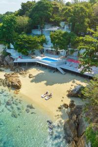 丽贝岛Casa De Lipe的海滩空中景泳池