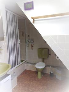 威廉港Seehund-Lilly的一间带卫生间和水槽的浴室