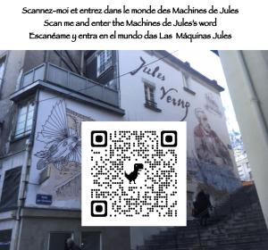 南特Les machines de Jules, hyper centre的一座建筑物上挂着熊的照片