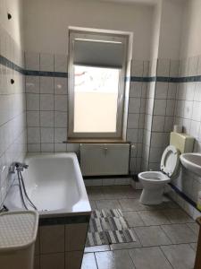 Monteurwohnung in Leipzig的一间浴室