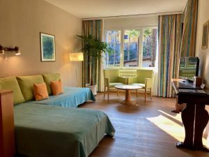洛索内西厄斯塔公园加尼别墅酒店的酒店客房设有沙发和桌子