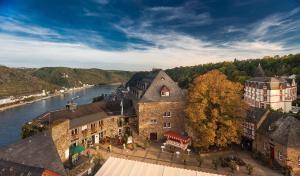Hotel Schloss Rheinfels鸟瞰图