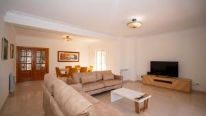 维拉摩拉Amora Classic Villa的带沙发和平面电视的客厅