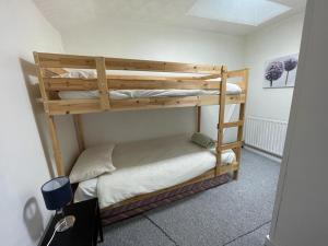 梅瑟蒂德菲尔Bridge Street En Suite Rooms的一间卧室配有两张双层床。