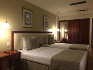 奥林达里奥酒店客房内的一张或多张床位