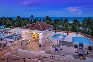 迈阿密海滩Marriott Vacation Club®, South Beach   的享有海洋美景的房屋空中景致