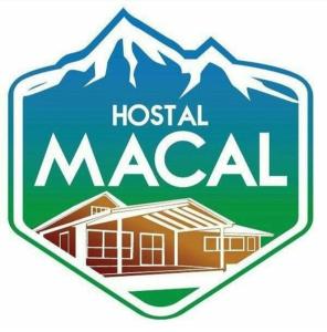 塔尔卡Hostal Macal的酒店宏伟度假胜地的标志