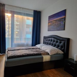 Vltava apartments客房内的一张或多张床位