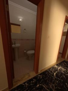 特拉布宗BEŞ YILDIZ APART的一间带卫生间和水槽的浴室
