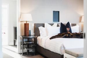 埃查特私立酒店客房内的一张或多张床位