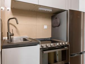 迪蒂斯豪森Apartment B 110 by Interhome的一间带水槽和炉灶的小厨房