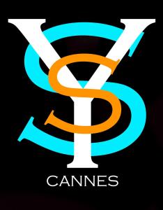 戛纳SeaYouSoon Inn Cannes - Studios的一张santa cruz cantinas标志的图像