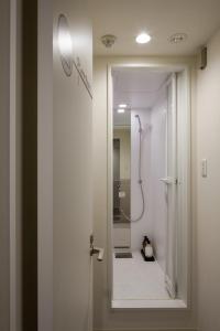 札幌青年旅舍的一间浴室