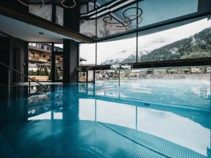 佩尔蒂绍瓦格纳霍夫酒店的山景游泳池