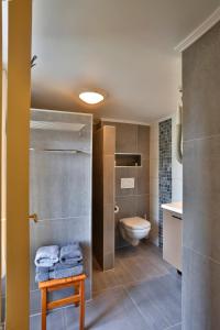 法米诺勒德斯克里特酒店的一间带卫生间和水槽的浴室