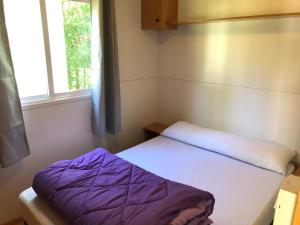 利亚沃尔西Camping Aigües Braves的小房间设有床和窗户