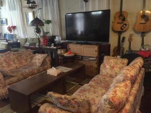 日光Nikko Park Lodge - Vacation STAY 15253v的带沙发和平面电视的客厅