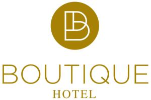 伊兹拉Bratsera Boutique Hotel的用于blouvre酒店的标志