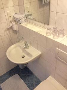 萨尔兹堡酒店的一间浴室