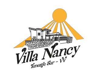 格拉纳迪利亚德亚沃纳Villa Nancy Tenerife Sur的别墅南锡标志的矢量图