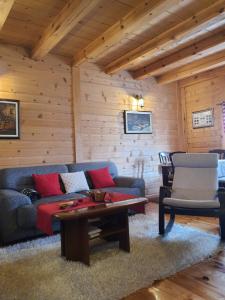扎布利亚克Vacation Home Andjelic的客厅配有沙发和桌子