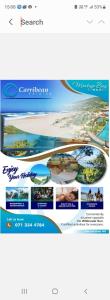 爱德华港Caribbean Estates Montego bay 30的网站上的海滩度假胜地的传单
