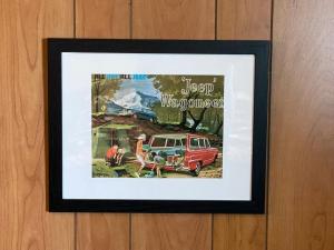 缪尼辛Scotty's Motel的墙上汽车的一张画面