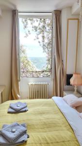 Maison Séraphine - Guest house - Bed and Breakfast客房内的一张或多张床位