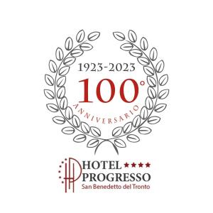 圣贝内代托-德尔特龙托普罗格莱索酒店的月桂花的酒店标志的矢量图