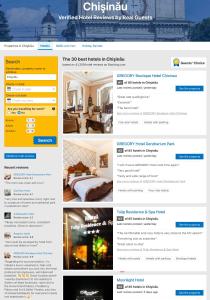 基希讷乌GREGORY Boutique Hotel Chisinau的网站页面,包括酒店征服