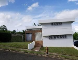 马亚圭斯Mayagüez Apt- up to 4 guests- Close to Everything的前面有消防栓的白色房子