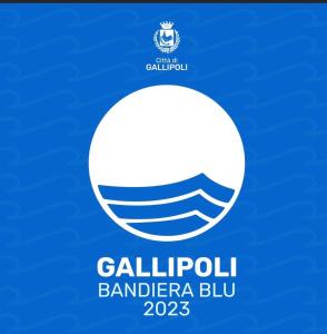 加利波利B&B Fiore的蓝线乐队总线标志
