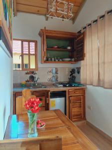 Villas Montelindo的厨房或小厨房