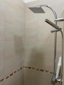 弗兰卡维拉丰塔纳Sasha House Casa Vacanze的浴室内配有淋浴和头顶淋浴