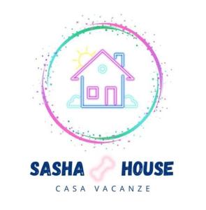 弗兰卡维拉丰塔纳Sasha House Casa Vacanze的萨沙卡卡萨瓦坎卡公寓的标志