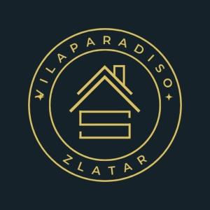 BrdoP-ZLATAR, apartman 3的黑色背景的金色家庭武器武器武器标识