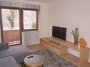 厄茨Apartment Plattner by Interhome的带沙发和电视的客厅