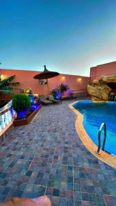阿加迪尔Riad dar salam的度假村的游泳池