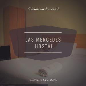 特鲁希略Hotel Las Mercedes的看拉斯梅塞德斯医院的标志