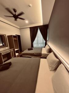 LAVIE HOTEL & APARTMENT客房内的一张或多张床位