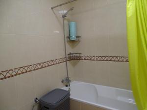 米尔芳提斯城CASA DOS 2 PÁTIOS by Stay in Alentejo的一间带卫生间和浴缸的浴室