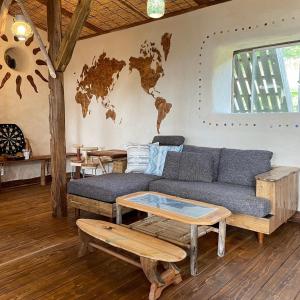 Tezukuri Cottage Mauranarani - Vacation STAY 49824v的休息区